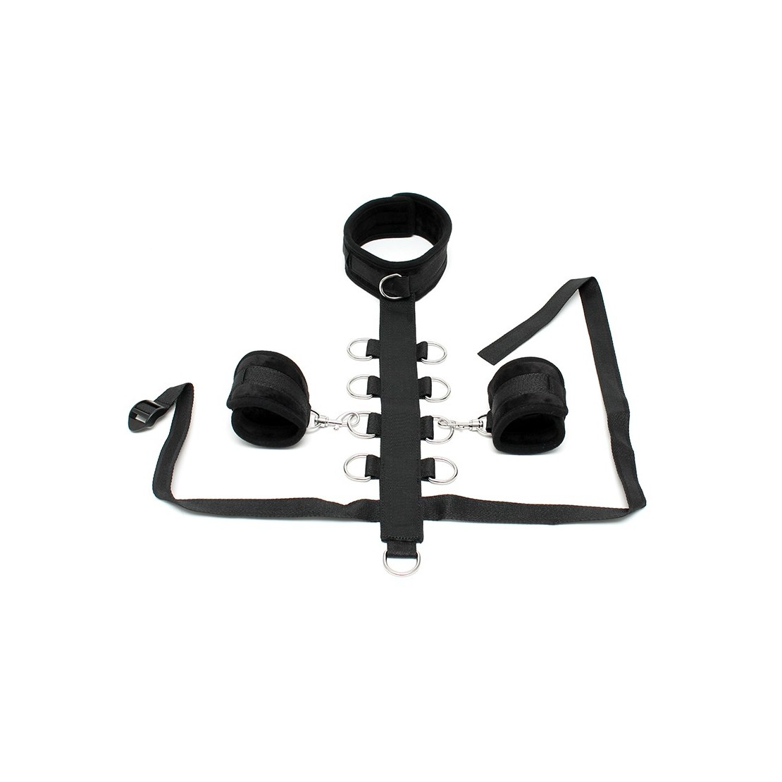 COLLARE COSTRITTIVO CON MANETTE REGOLABILI IN...