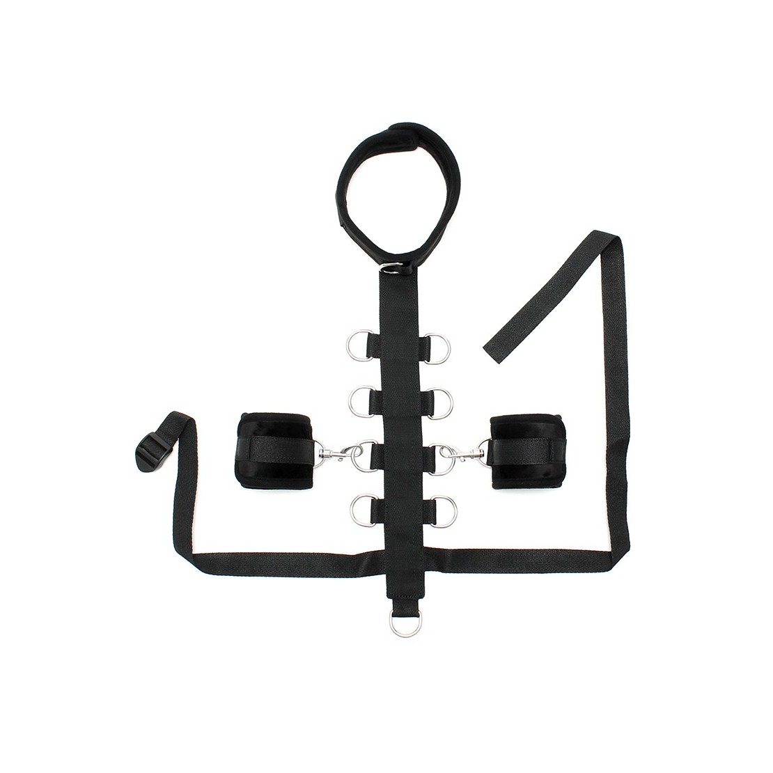 COLLARE COSTRITTIVO CON MANETTE REGOLABILI IN...