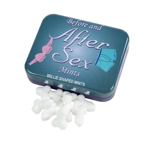 CARAMELLINE A FORMA DI PENE ALLA MENTA AFTER SEX MINTS