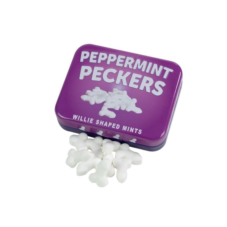 CARAMELLE ALLA MENTA FORMA DI PENE PEPPERMINT PECKERS WILLIE 2