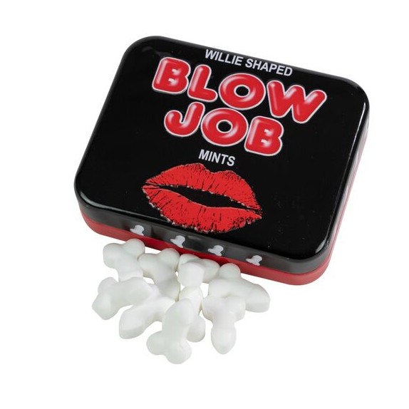 CARAMELLE A FORMA DI PENE AL GUSTO MENTA BLOW JOB MINTS