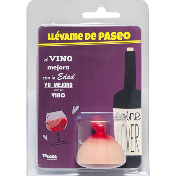 TAPPO DI SUGHERO A FORMA DI TETTA GADGET SEXY TALOKA