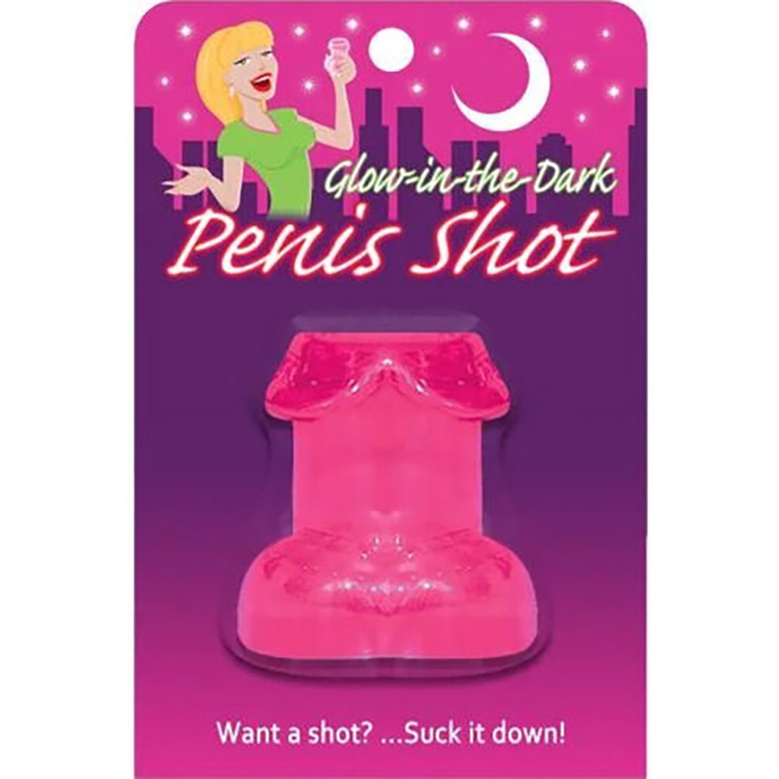 GLOWING PENIS SHOT BICCHIERINO PER SHOTTINI A...