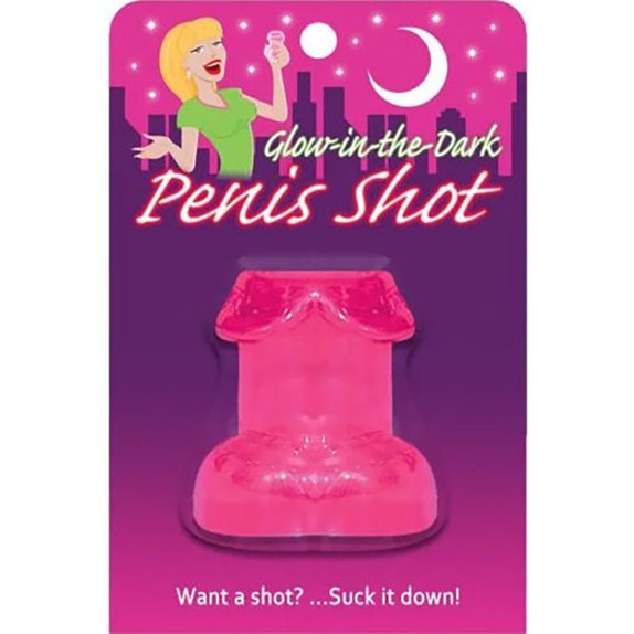 copy of GLOWING PENIS SHOT BICCHIERINO PER SHOT A FORMA DI PENE CHE SI ILLUMINA