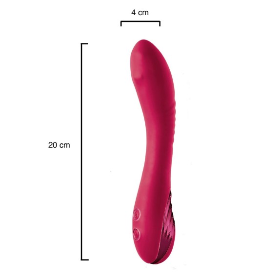 copy of VIBRATORE VAGINALE PER PUNTO G CON SFERE STIMOLANTI CECILIA