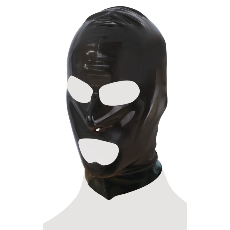 CAPPUCCIO MASCHERA SEXY IN LATEX UNISEX VARI COLORI