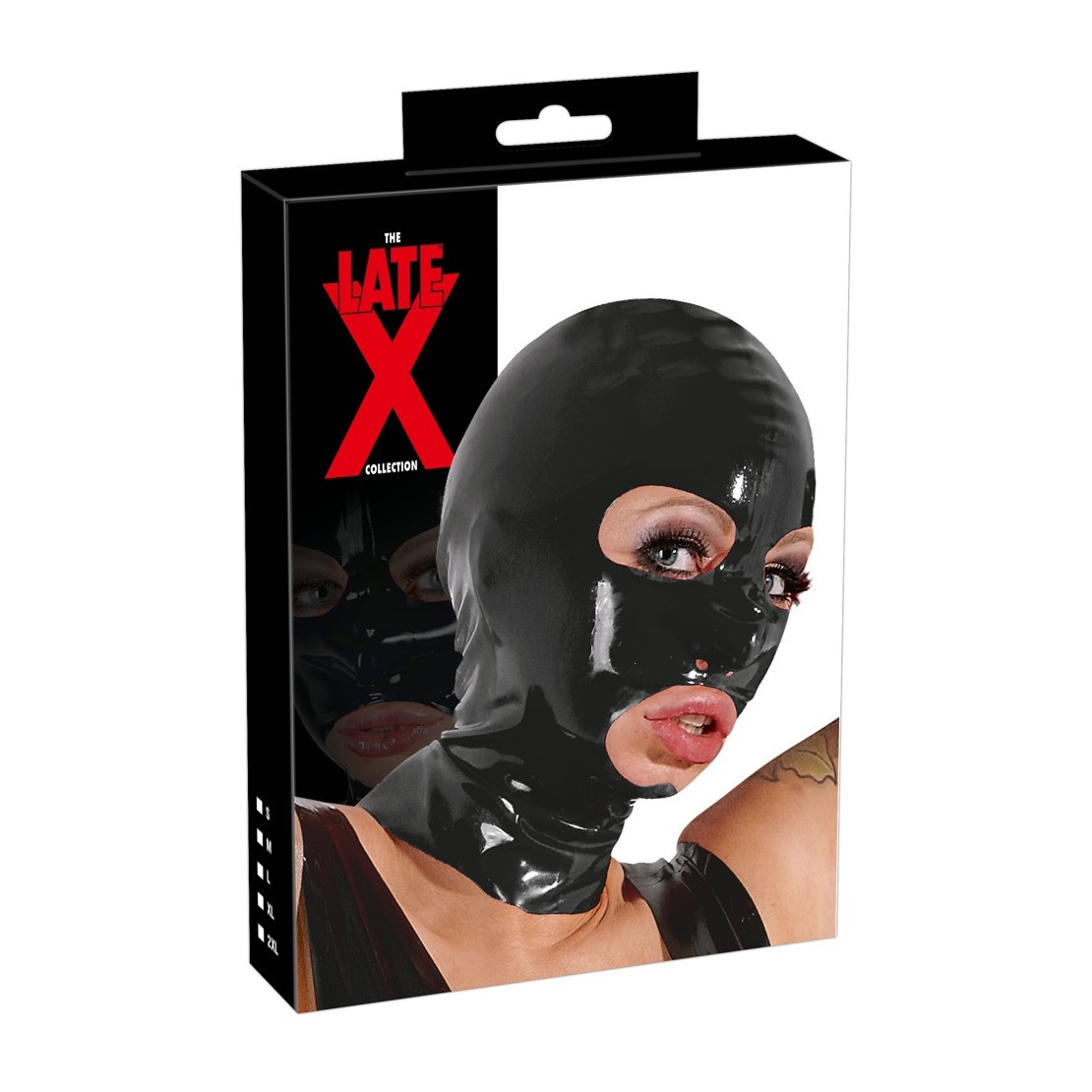 CAPPUCCIO MASCHERA SEXY IN LATEX UNISEX VARI...