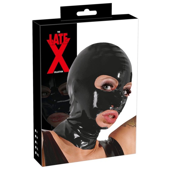 CAPPUCCIO MASCHERA SEXY IN LATEX UNISEX VARI COLORI