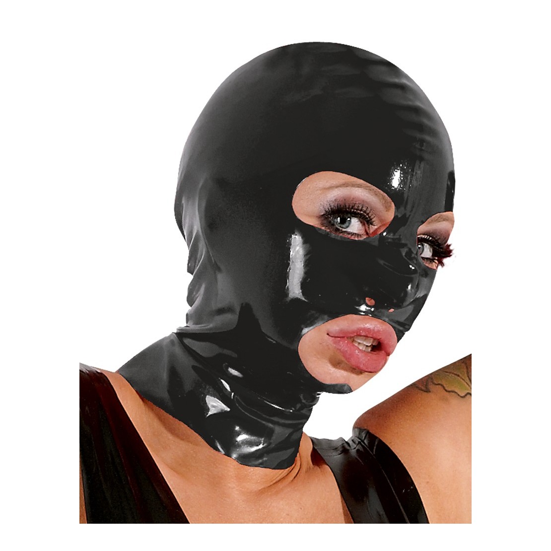 MASCHERA IN LATEX UNISEX VARI COLORI