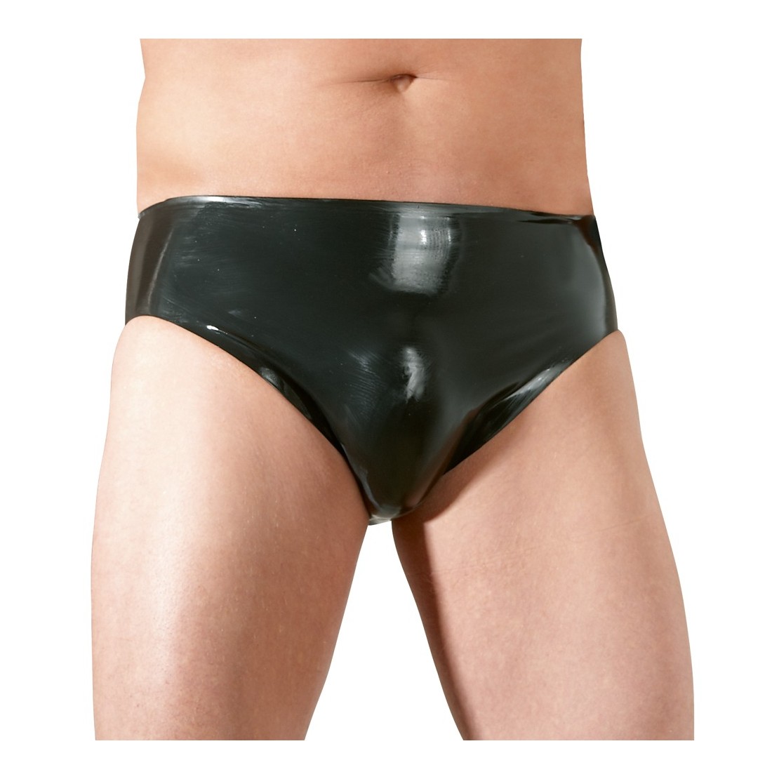 SLIP PER UOMO IN LATEX CON FALLO ANALE INTERNO