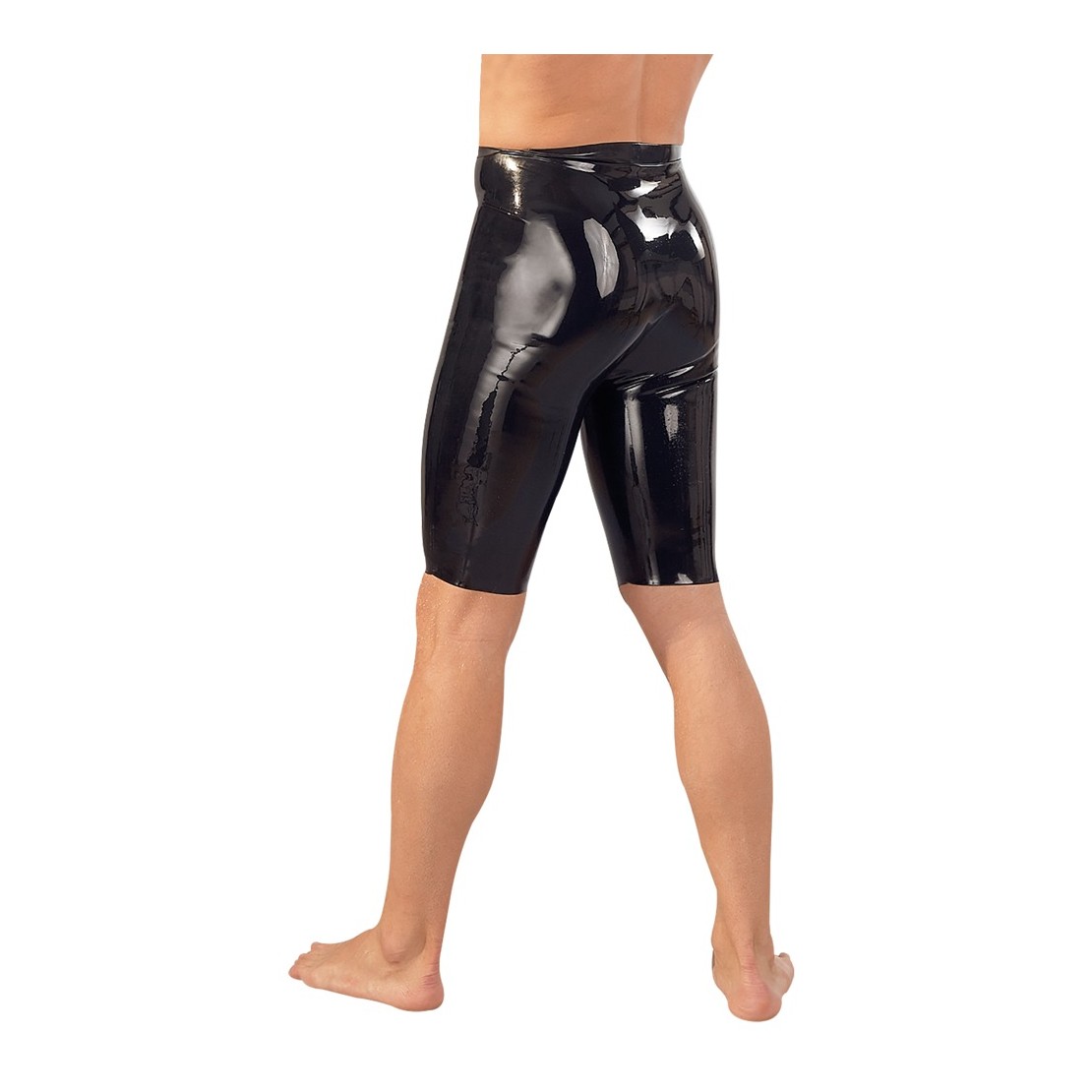 PANTALONCINI  IN LATEX PER UOMO CON GUAINA PER...