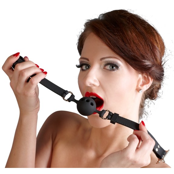MORSO CON FORI PER BOCCA SEX TOY IN SILICONE