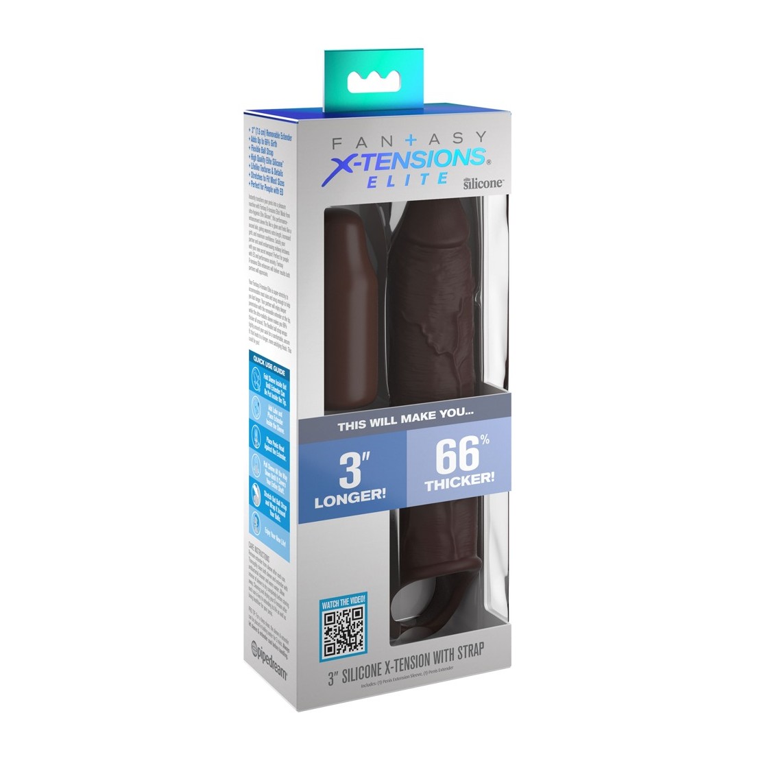 GUAINA E PROLUNGA 2 IN 1 PER PENE SUPER...