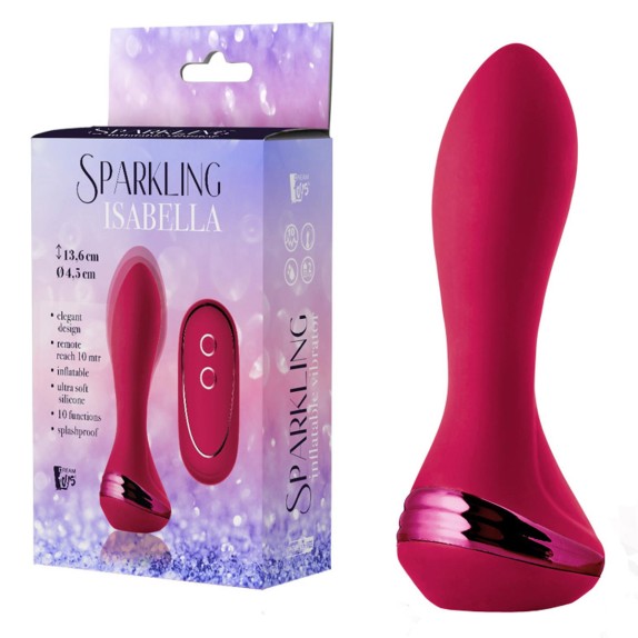 copy of VIBRATORE SPARKLING INFLATABLE REMOTE ISABELLA