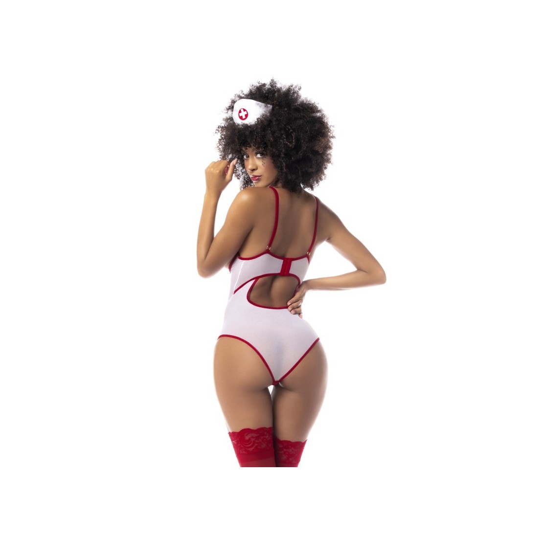 COSTUME TRAVESTIMENTO SEXY DA INFERMIERA PER...