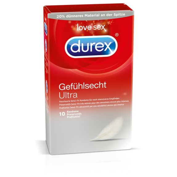 PROFILATTICI DUREX ULTRA SOTTILI CONFEZIONE 10 PEZZI