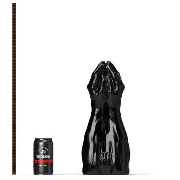 AVAMBRACCI CON MANI SEX TOY REALISTICO PER FISTING ALL BLACK THE DIVER