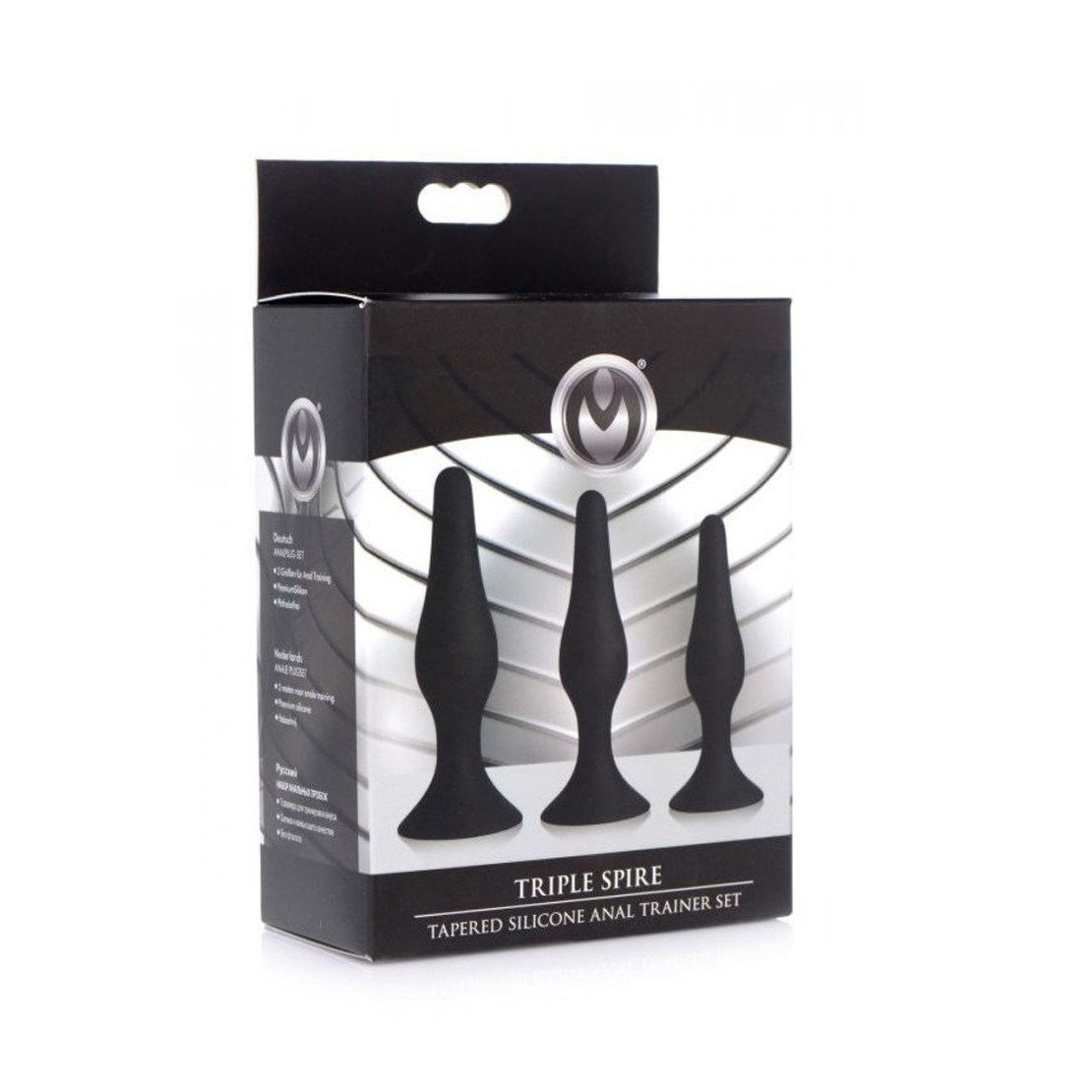 copy of KIT TRE PLUG ANALI IN SILICONE CON...