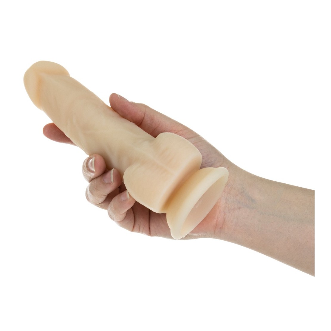 DILDO REALISTCO ROTANTE E VIBRANTE CON VENTOSA...