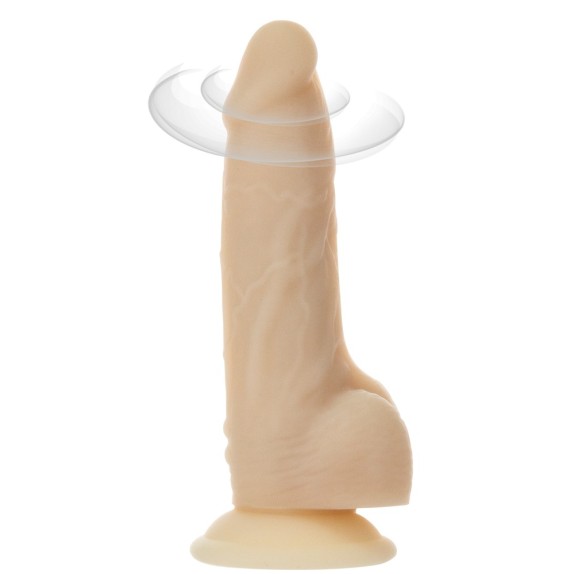DILDO REALISTCO ROTANTE E VIBRANTE CON VENTOSA 18 CM NAKED ADDICTION