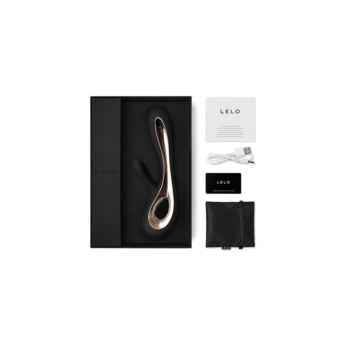 VIBRATORE RABBIT PER DONNA SEX TOY SORAYA 2 LELO