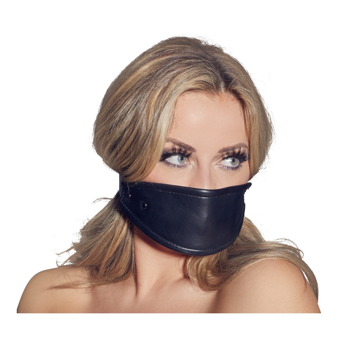 copy of GAG IN SILICONE CON BAVAGLIO IN PELLE...