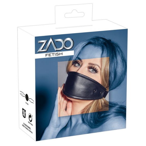copy of GAG IN SILICONE CON BAVAGLIO IN PELLE SEXY REGOLABILE ZADO