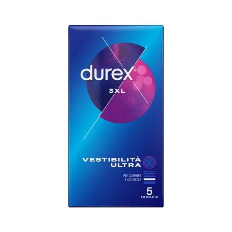 DUREX 3XL PROFILATTICI CONFEZIONE 5 PEZZI
