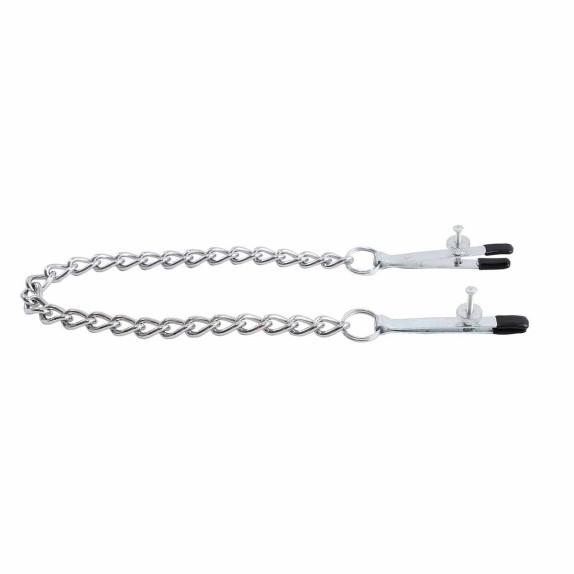 copy of MORSETTI PINZETTE GRANDI PER CAPEZZOLI SEX TOY LONG THIN CHAIN