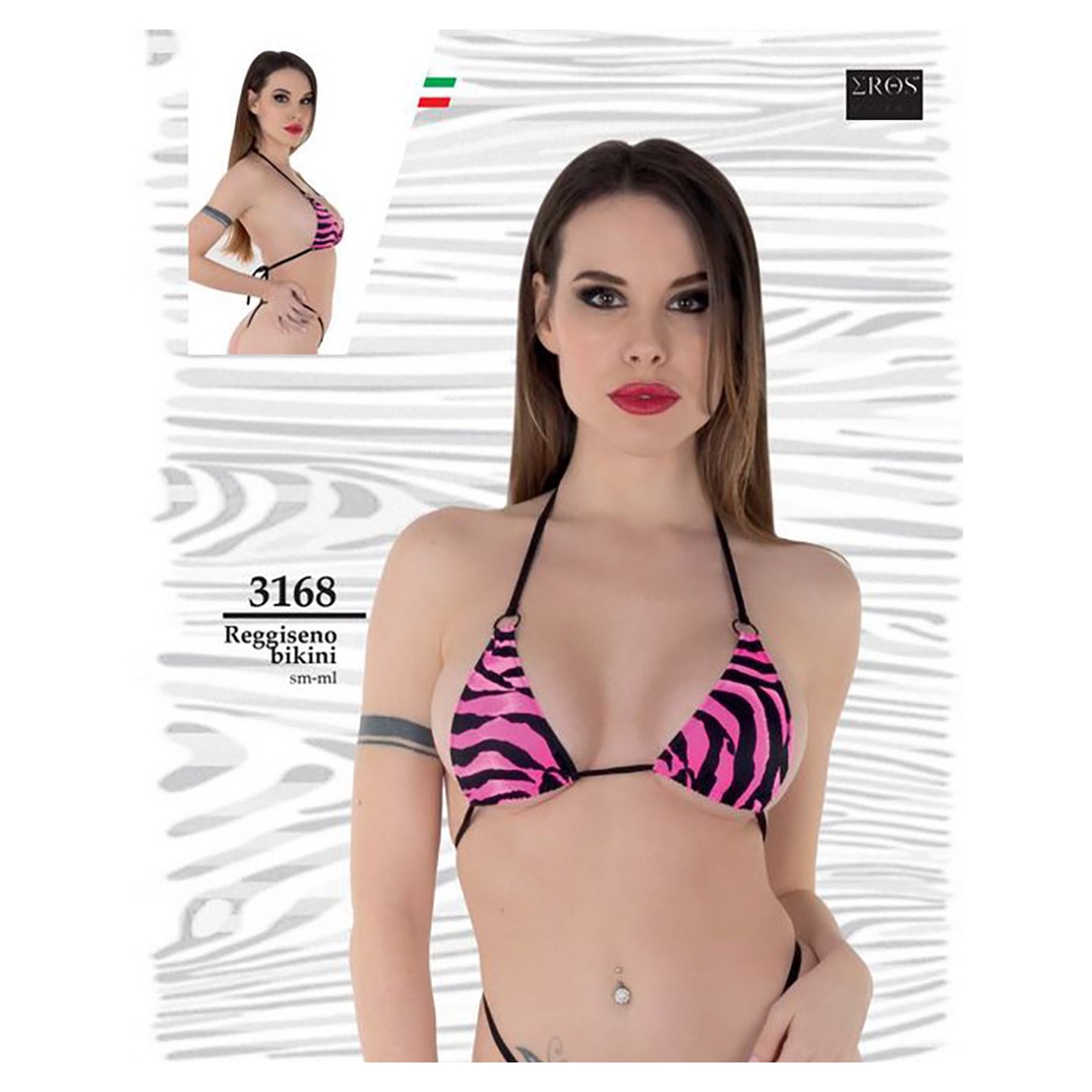 copy of SET BIKINI COORDINATO 2 PEZZI ZEBRATO...