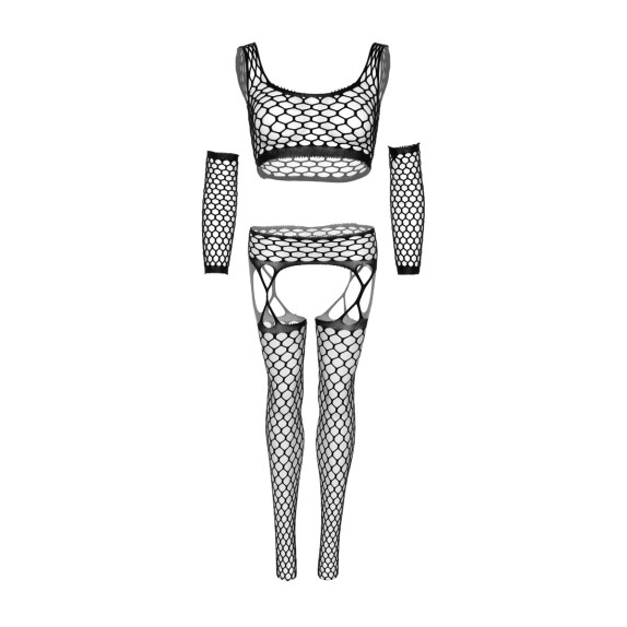 copy of SET 3 PEZZI INTIMO SEXY A RETE LEG AVENUE