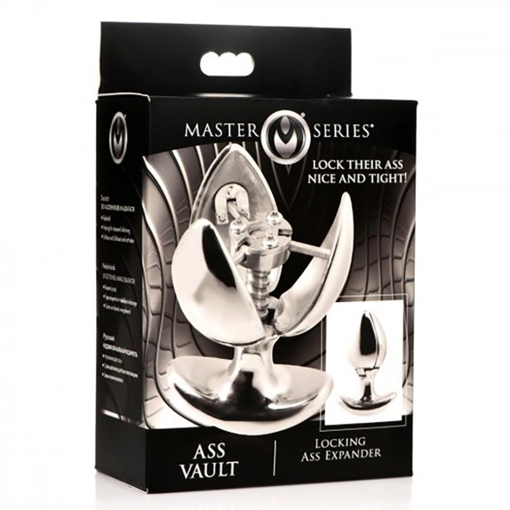 PLUG ESPANSORE ANALE CON CHIAVE PER BLOCCO IN ACCIAIO MASTER SERIES