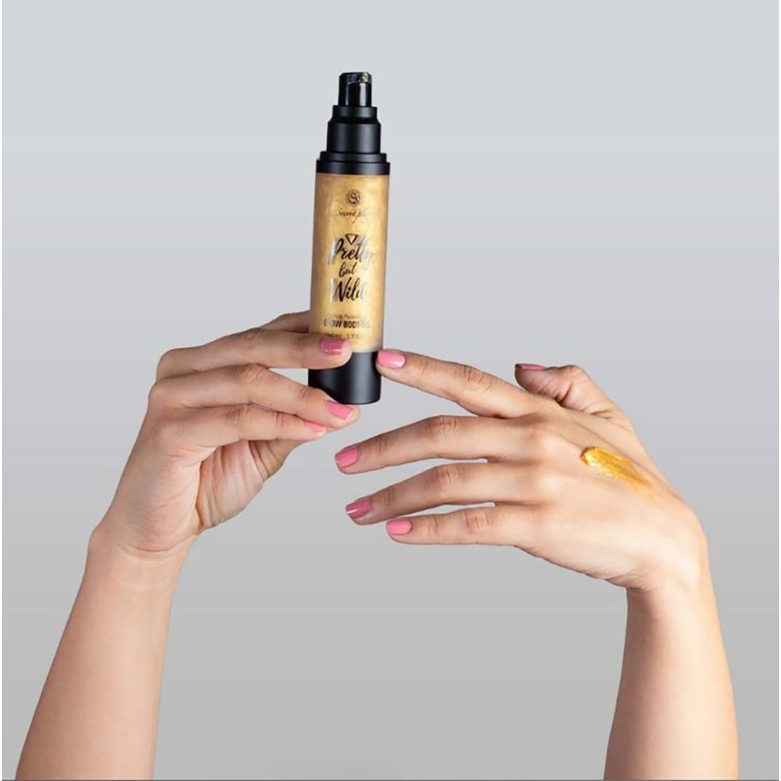OLIO BRILLANTE ATTRATTIVO SEXY PER CORPO DORATO...