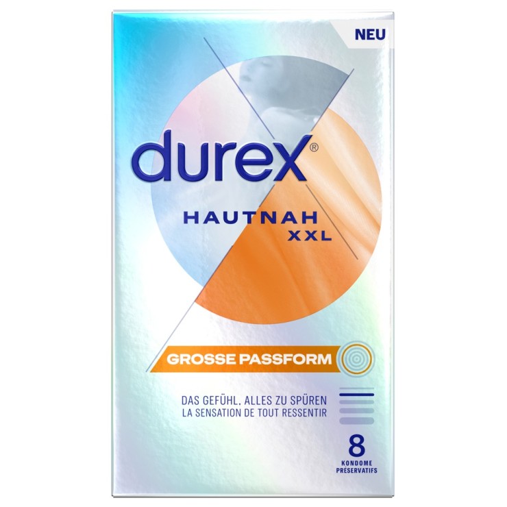PROFILATTICI TRASPARENTI ULTRA SOTTILI XXL 8 PEZZI DUREX 2