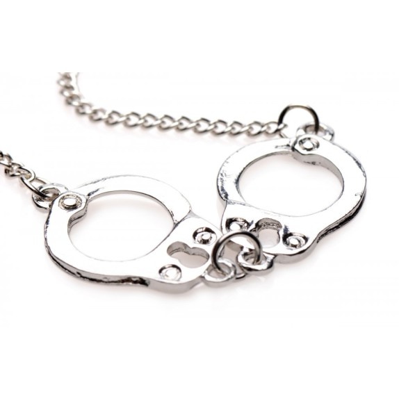COLLANA CON MANETTE SEXY UNISEX BDSM