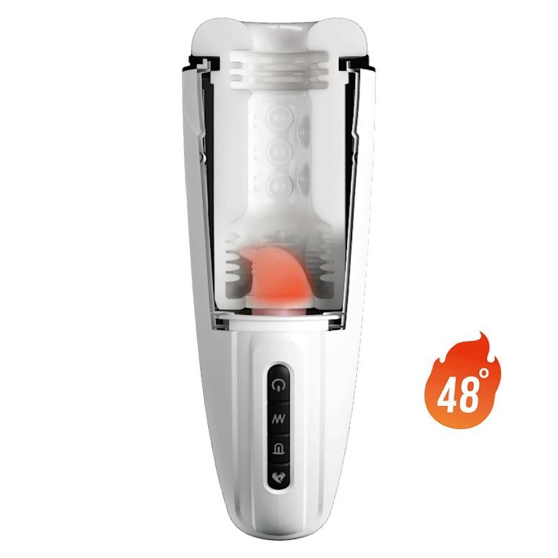 MASTURBATORE SEX TOY PER UOMO CON LINGUA E...
