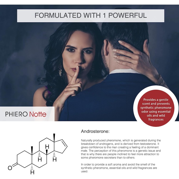 PHIERO NOTTE PROFUMO SEXY AL FEROMONE PER UOMO 30ML 2