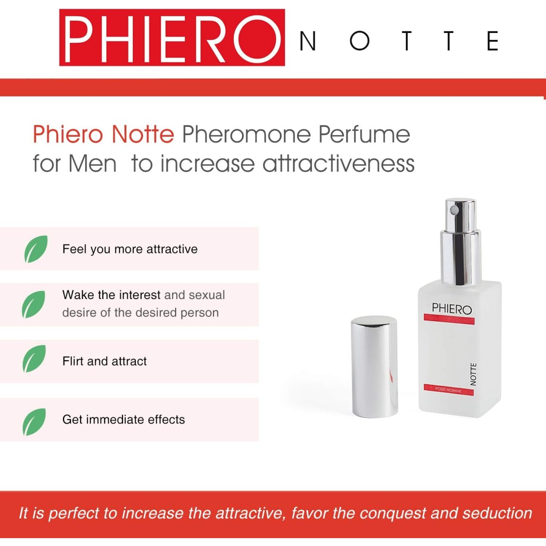 PHIERO NOTTE PROFUMO SEXY AL FEROMONE PER UOMO...