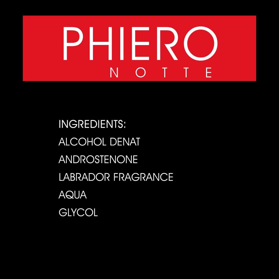 PHIERO NOTTE PROFUMO SEXY AL FEROMONE PER UOMO...
