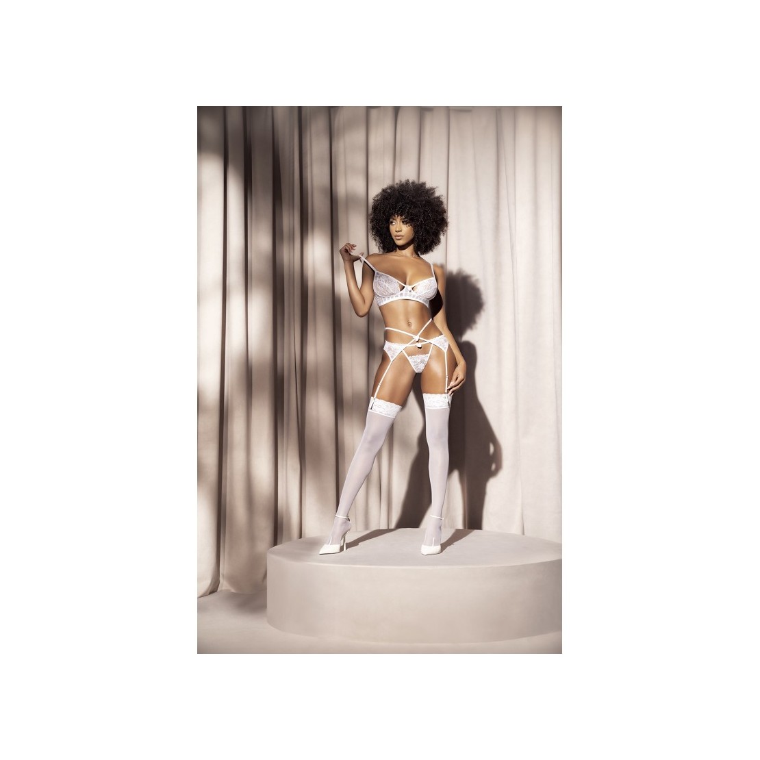 COMPLETO SEXY INTIMO PER DONNA MORBIDO CON...