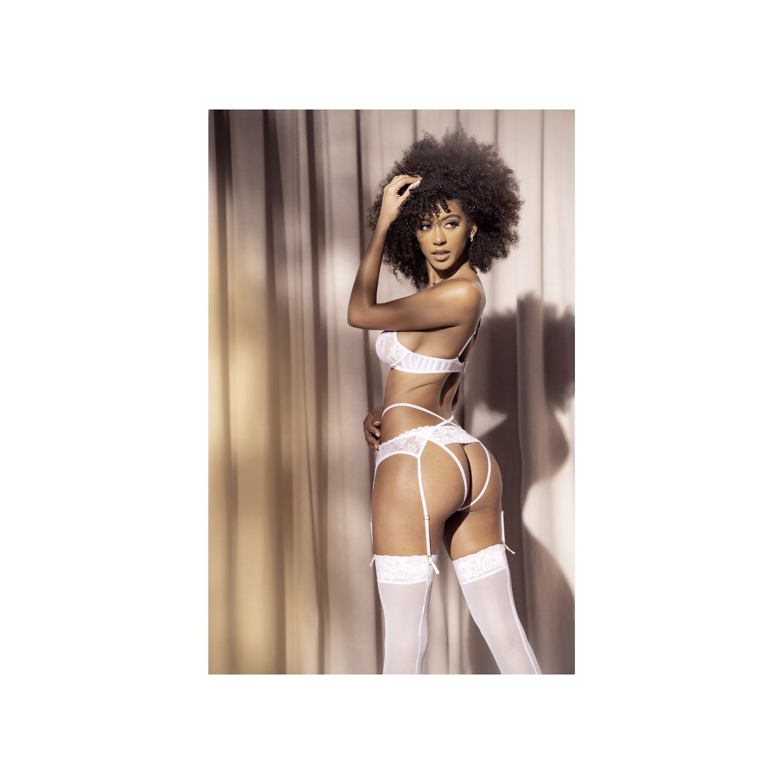COMPLETO SEXY INTIMO PER DONNA MORBIDO CON...