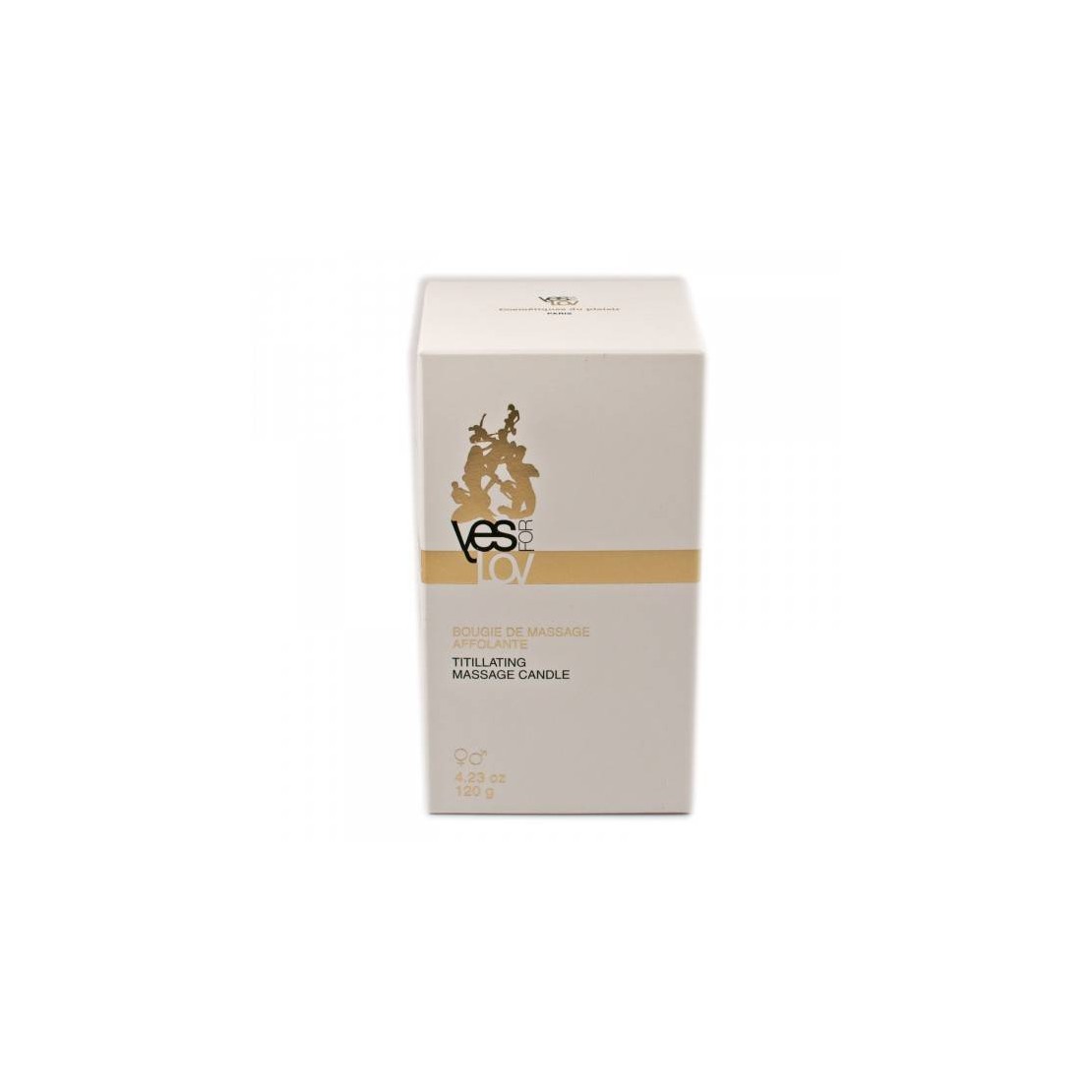 CANDELA STIMOLANTE PER MASSAGGIO YES FOR LOV 120 GRAMMI