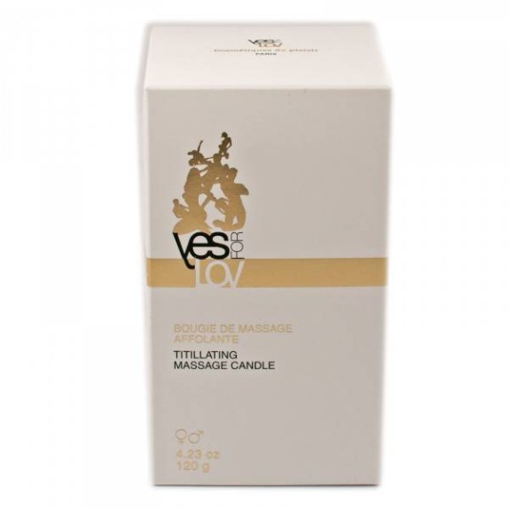 CANDELA STIMOLANTE PER MASSAGGIO YES FOR LOV 120 GRAMMI