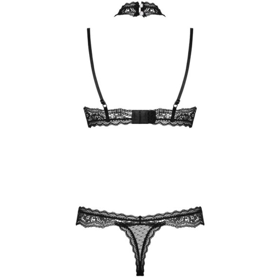 COMPLETO INTIMO SEXY CON PIZZO CLAUDUSIA OBSESSIVE