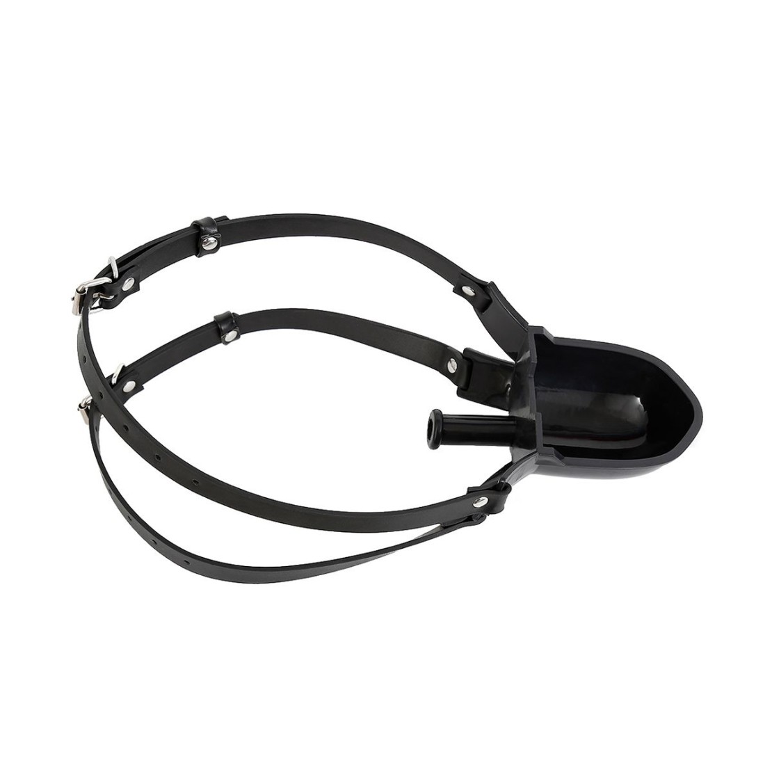 COSTRITTIVO GAG IMBUTO PER BOCCA SEX TOY PER...