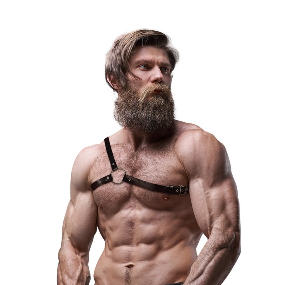 copy of HARNESS SEXY PER UOMO MONOSPALLA CON CINGHIA REGOLABILE E ANELLO
