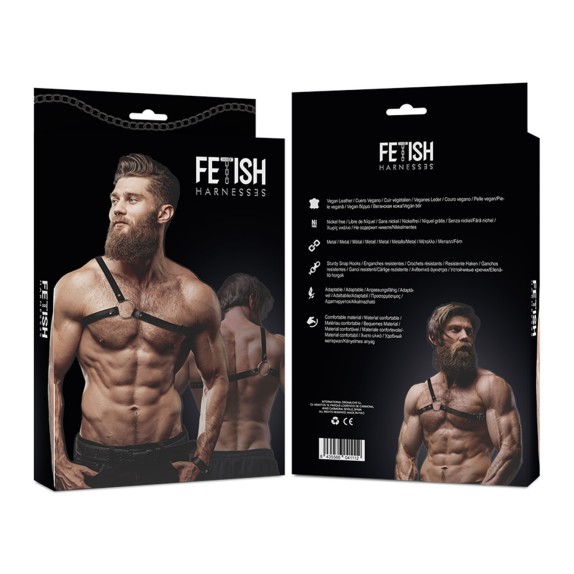 copy of HARNESS SEXY PER UOMO MONOSPALLA CON CINGHIA REGOLABILE E ANELLO