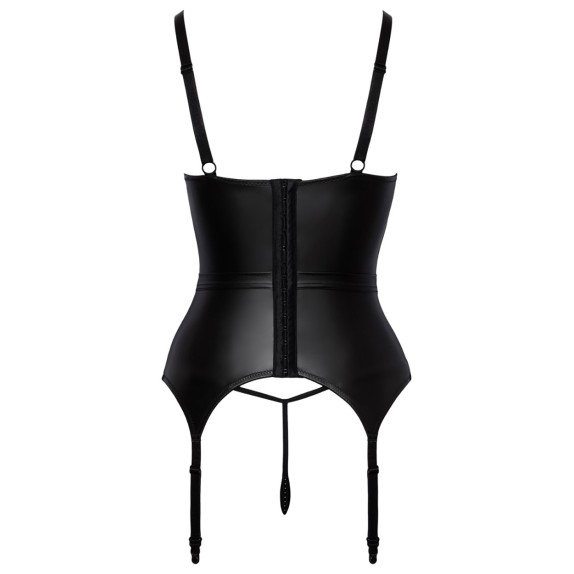 GUEPIERE SEXY PER DONNA IN SPANDEX LUCIDO CON SENO E SLIP APERTI E PERLINE
