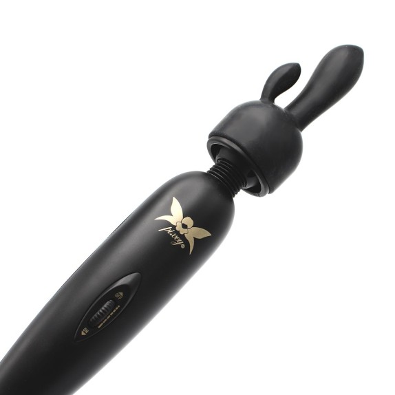 WAND MASSAGGIATORE CLITORIDEO CON 2 TESTINE STIMOLANTI INCLUSE TURBO PIXEY