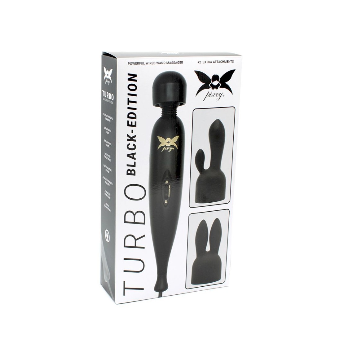 WAND MASSAGGIATORE CLITORIDEO CON 2 TESTINE...